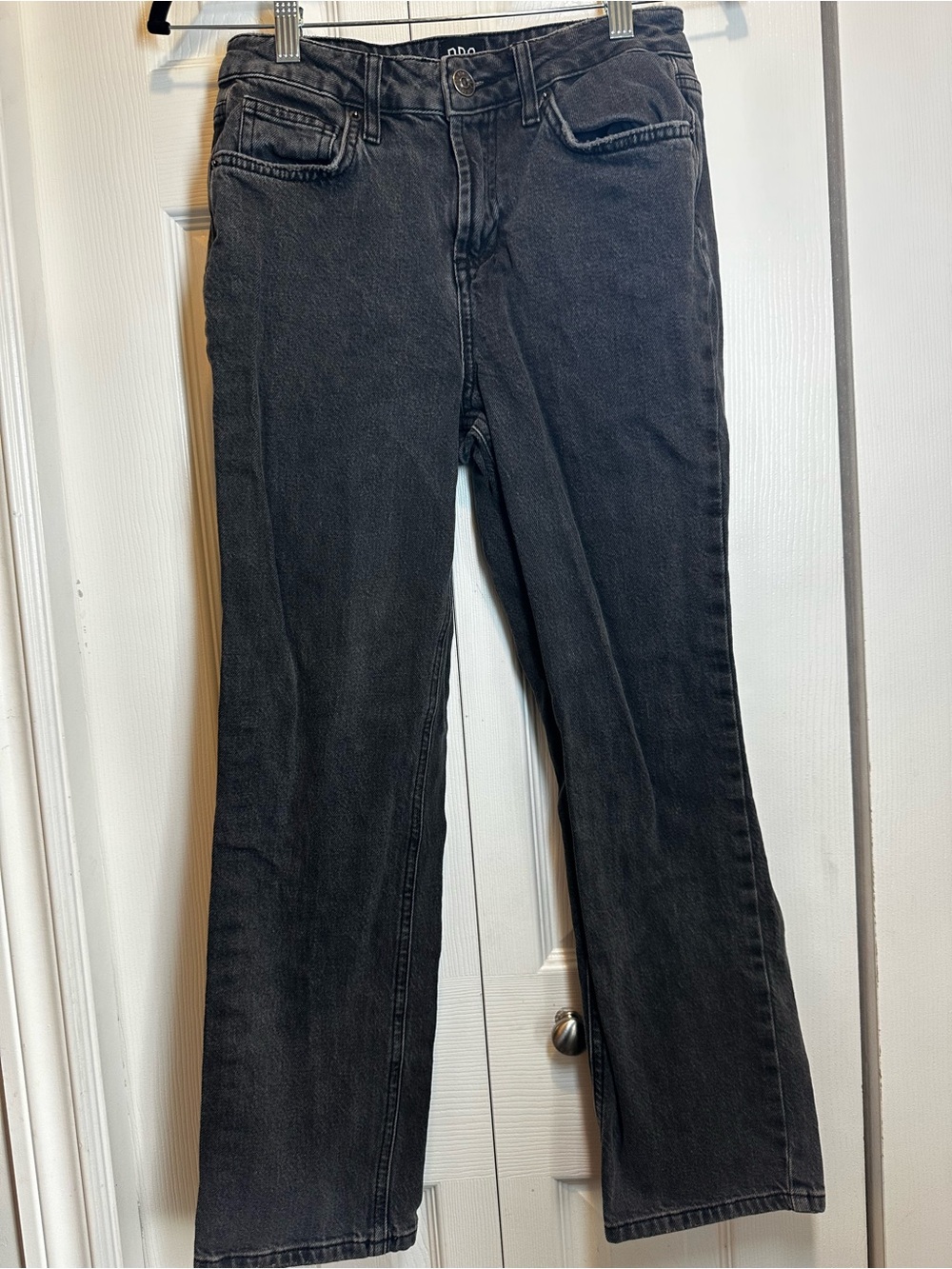 BDG Black Straight Leg black was jeans #81